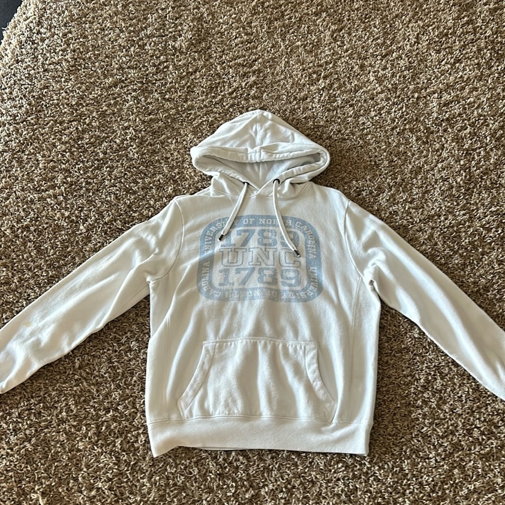 North Carolina Blue and White Hoodie